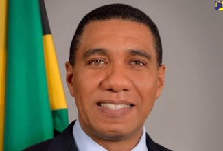 Prime Minister, the Most Hon. Andrew Holness. 