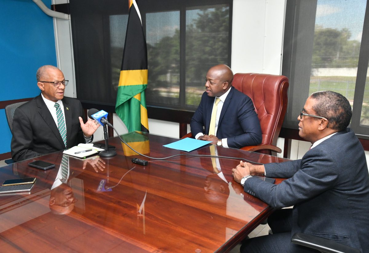 PHOTOS: Ambassador Designate to China Visits Labour Minister