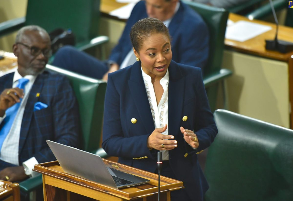 Minister of Legal and Constitutional Affairs, Hon. Marlene Malahoo Forte.