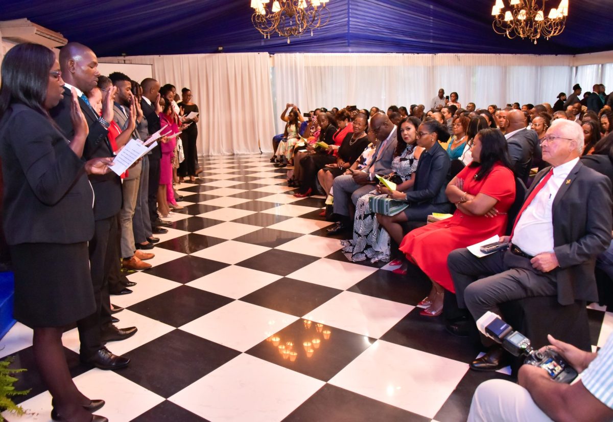 More Than 100 JPs Sworn in for St. Andrew