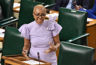 Minister of Education and Youth and Member of Parliament, St. Andrew Eastern, Hon. Fayval Williams.

