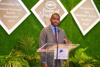 Director of Customer Service at the Ministry of Finance and the Public Service, Rory Stennett.

