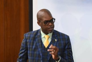 Member of Parliament for St. Catherine South Eastern, Robert Miller, speaking during his contribution to the 2023/24 State of the Constituency Debate in the House of Representatives on Wednesday (October 4).

