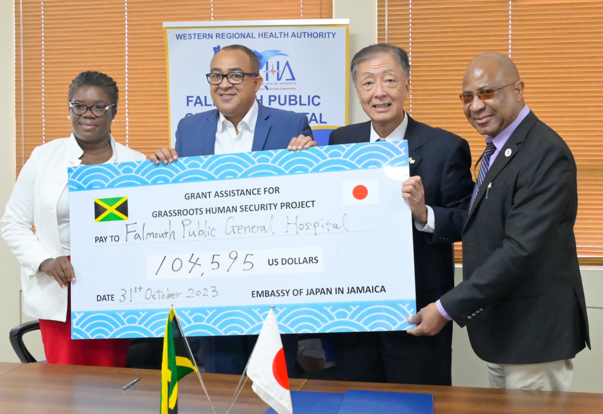 Japan Provides $15-Million Grant to Purchase Ambulance for Falmouth Hospital