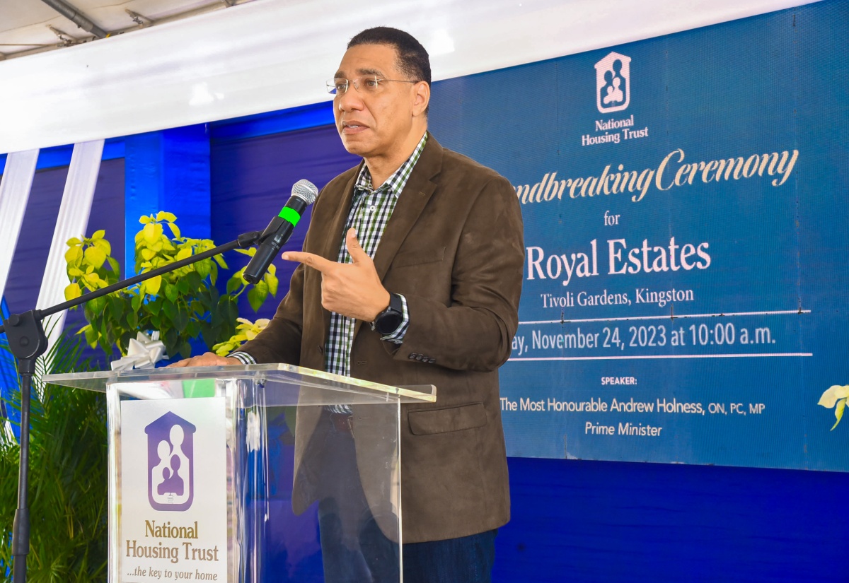 144 Housing Units to Be Constructed in Tivoli Gardens