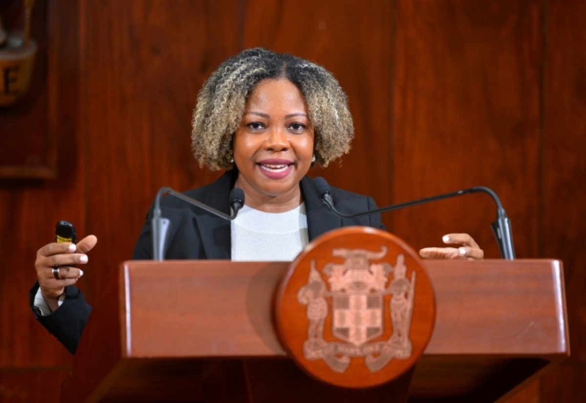 Minister without portfolio in the Office of the Prime Minister with responsibility for Skills and Digital Transformation, Senator Dr. the Hon. Dana Morris Dixon.