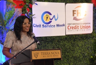 Cabinet Secretary, Audrey Sewell. 

