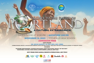 ‘Salute to the Parish of Portland’ flyer
