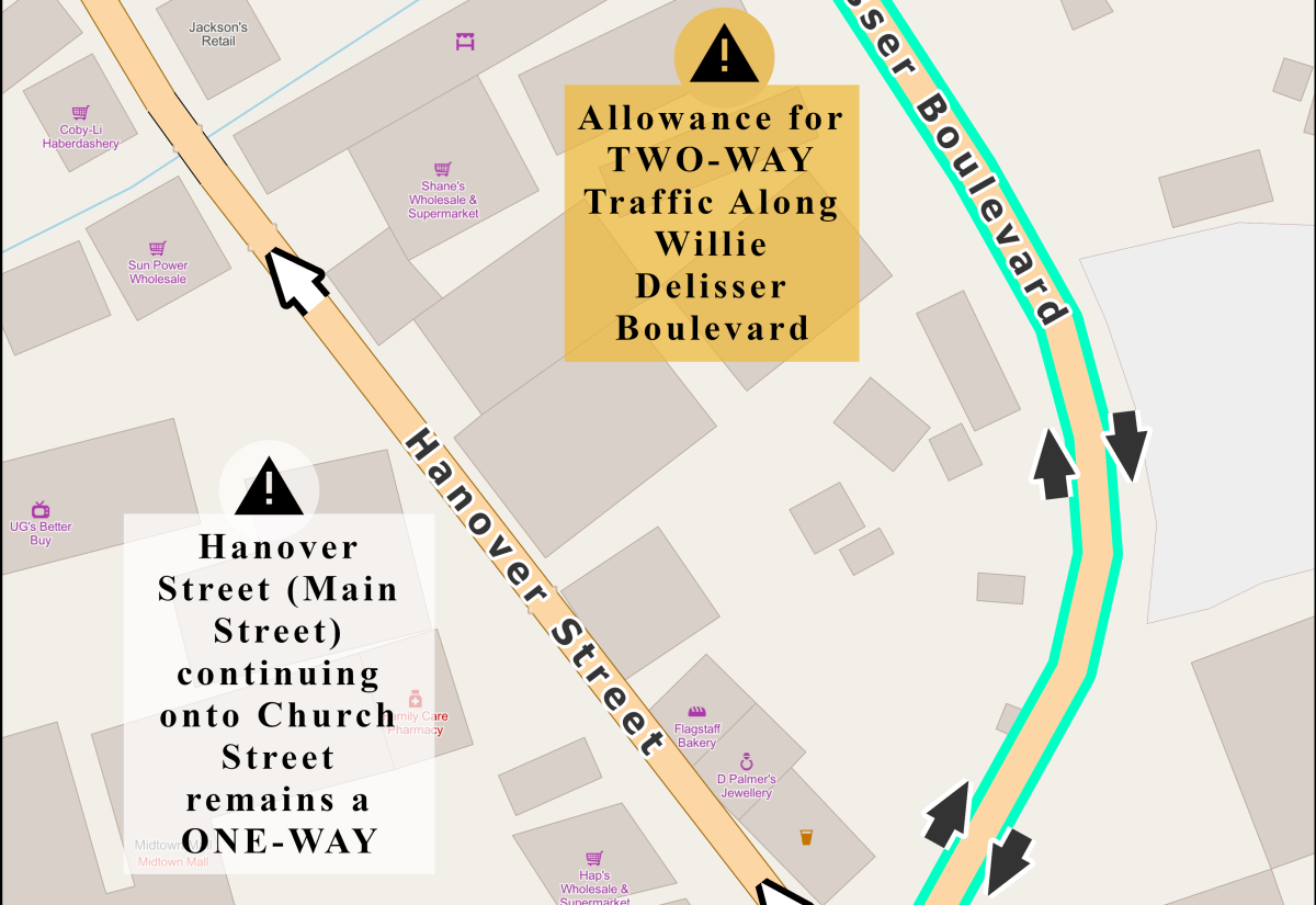 Major Traffic Changes for Lucea, Hanover