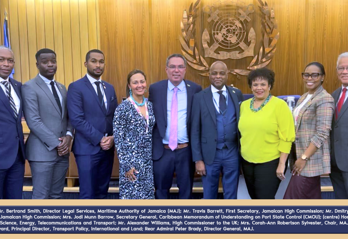 Jamaica Re-Elected to Serve on IMO Council for 2024/2025