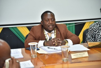 Mayor of Morant Bay, Councillor Hubert Williams.

