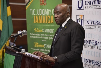 Chief Justice, Hon. Justice Bryan Sykes.