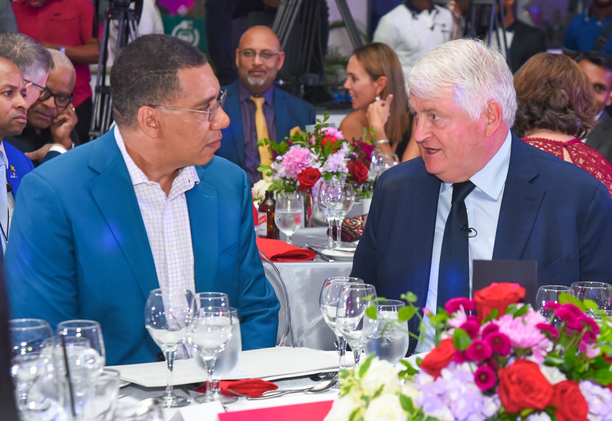 Prime Minister Holness Lauds Digicel Founder, Denis O’Brien