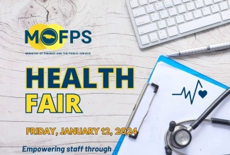 Ministry of Finance and the Public Service Health Expo is geared towards its staff complement of approximately 600 persons and will cater to the overall well-being of its team.

