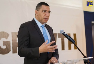 Prime Minister the Most Honourable Andrew Holness.