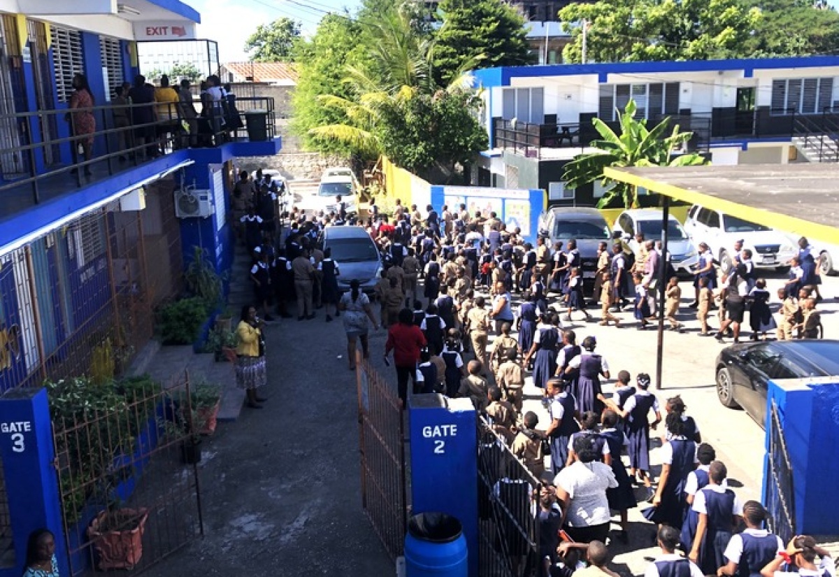 Barracks Road Primary School Benefits from Earthquake Awareness Drill
