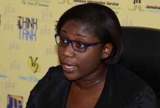 Corporate Communications and Public Relations Manager at the Jamaica Council for Persons with Disabilities (JCPD), Adrienne Pinnock.

