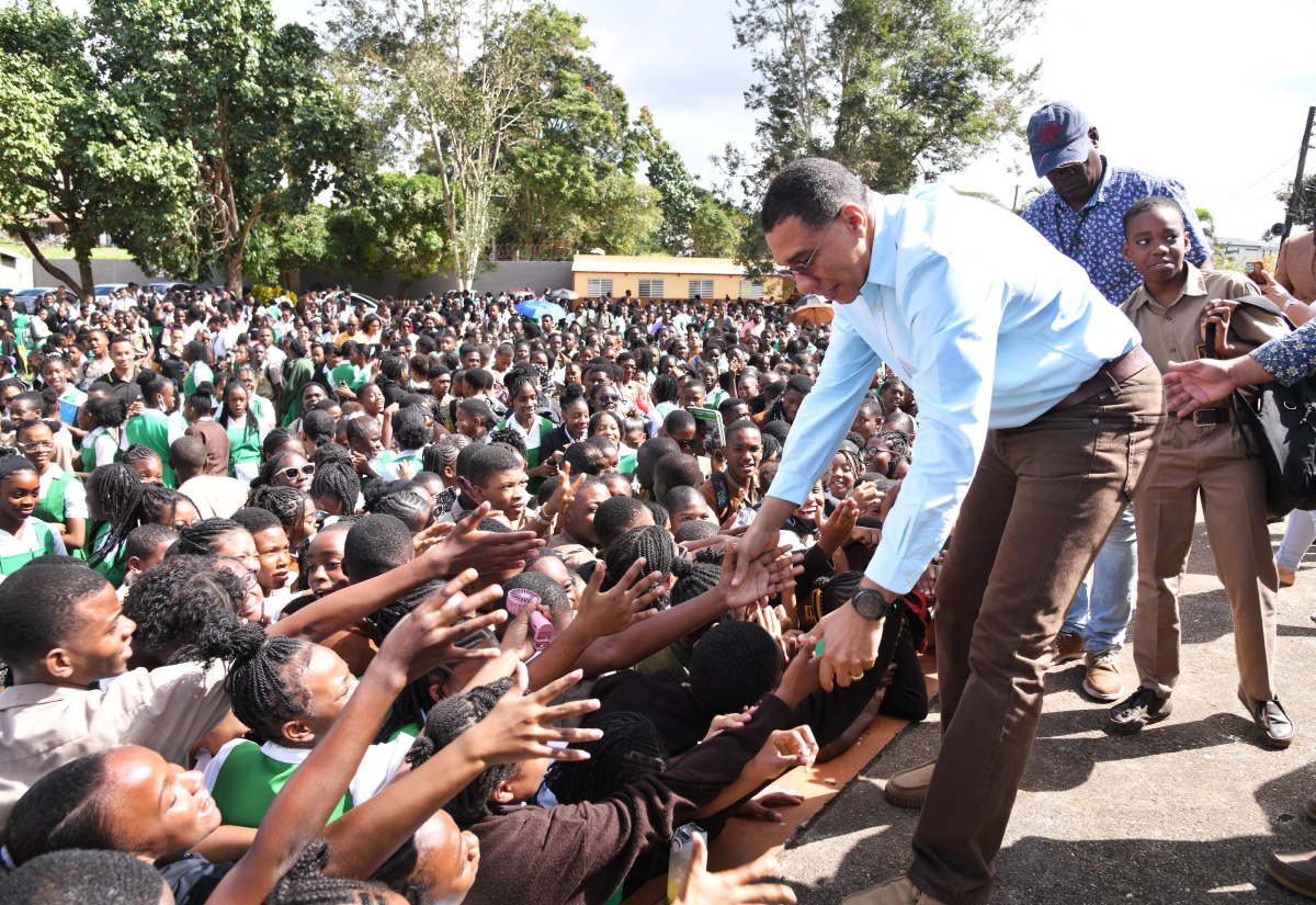 Prime Minister Holness Proposes Incorporating Conflict Management in Schools’ Curricula