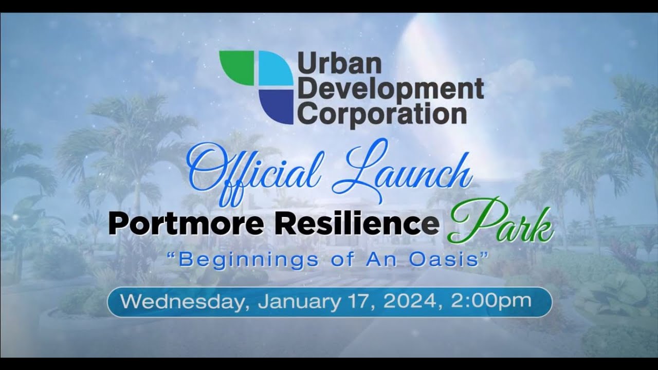 JISTV | Urban Development Corporation Groundbreaking Ceremony for the Portmore Resilience Park