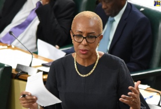 Minister of Education and Youth, Hon. Fayval Williams.