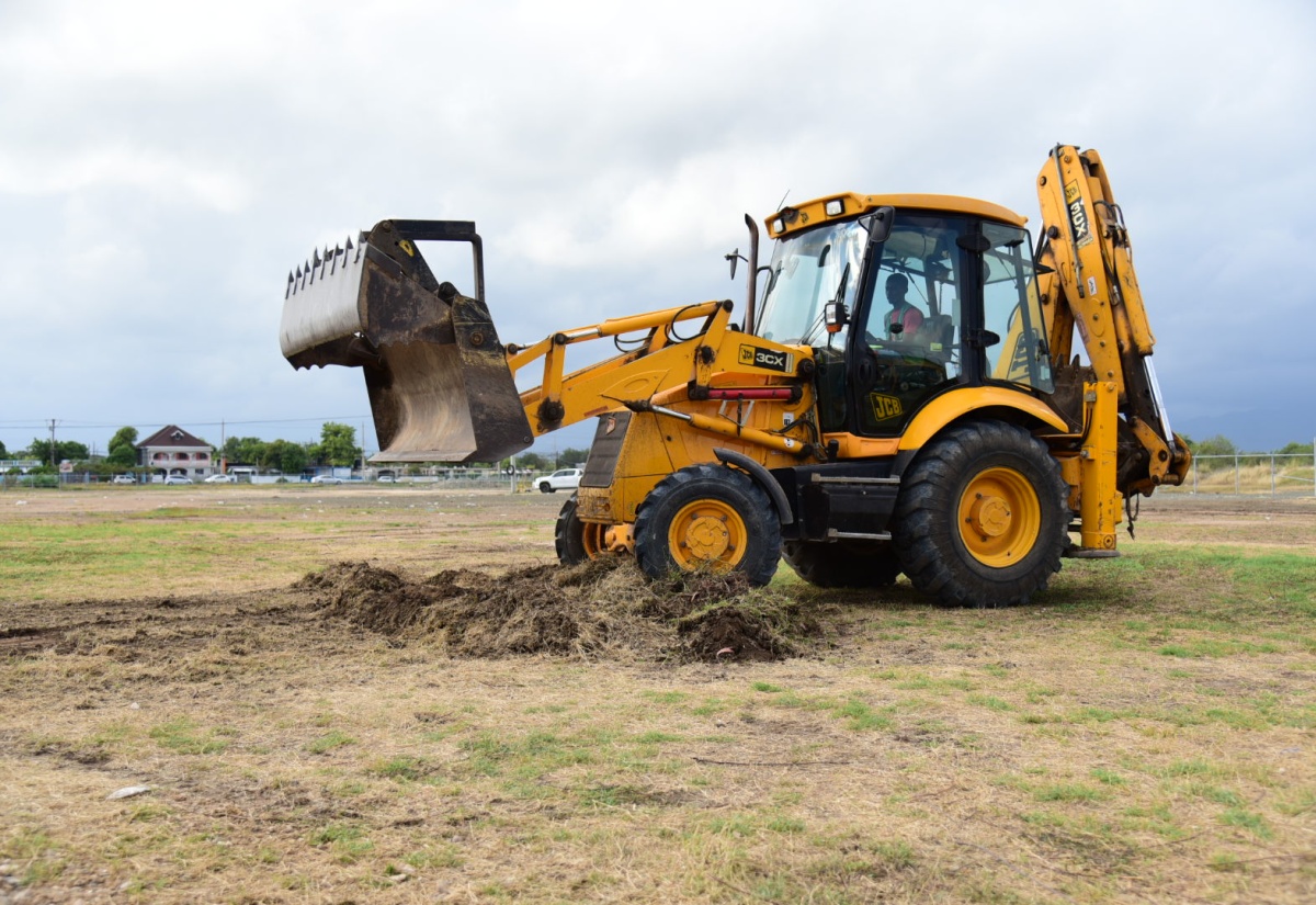 PHOTOS: Work Underway on Portmore Resilience Park