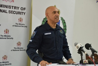 Commissioner of Police, Major General Antony Anderson.

