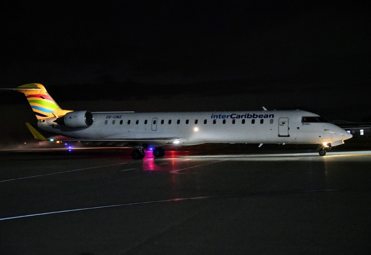 PHOTOS: Arrival of InterCaribbean Airways Inaugural Flight from Bridgetown to Kingston