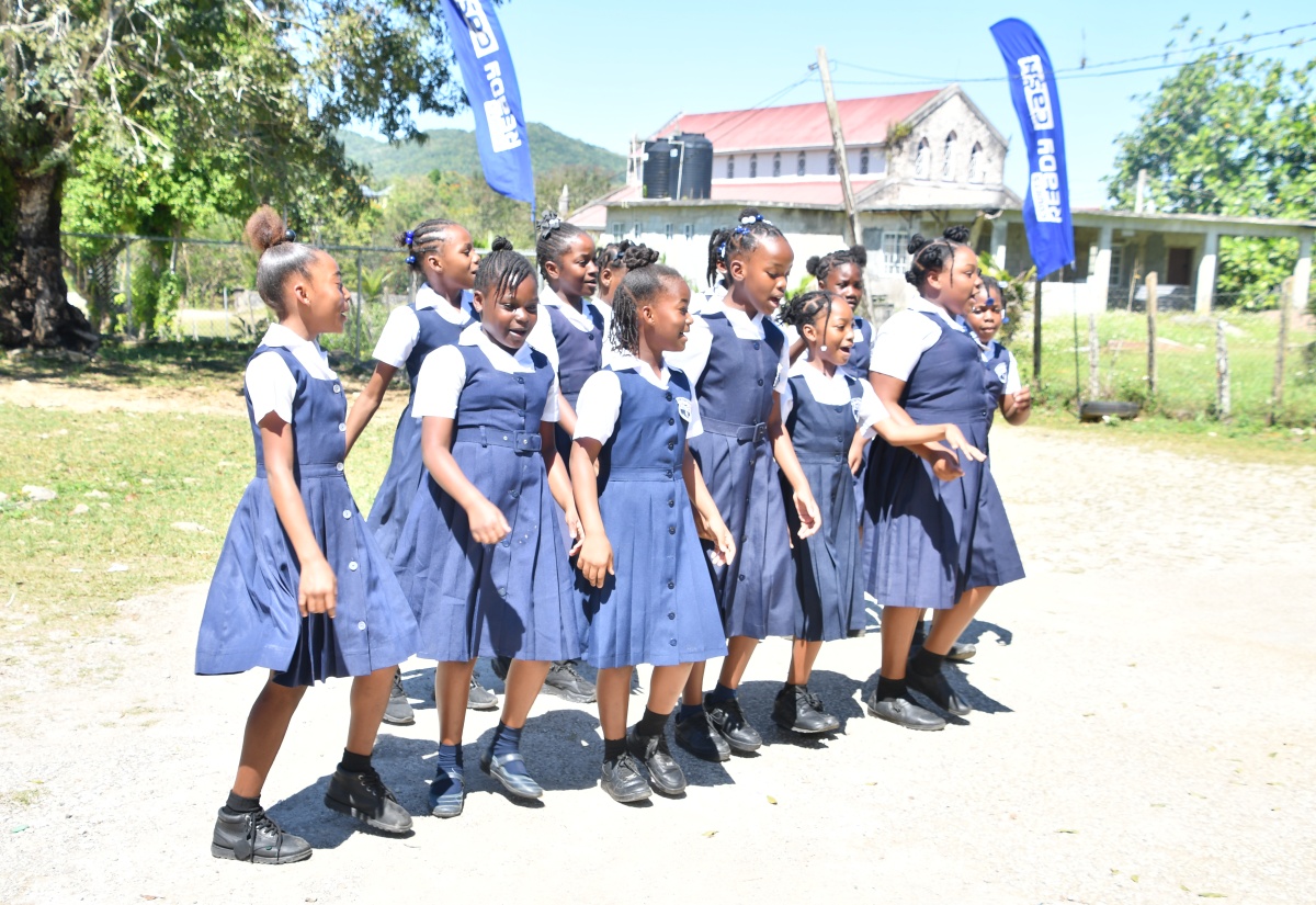 Mount Ward Primary Gets Water Tank from Courts Ready Cash