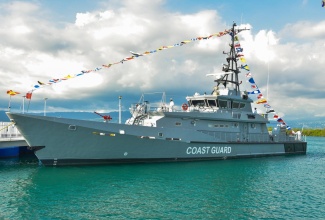 A new offshore patrol vessel, His Majesty’s Jamaican Ship (HMJS) Norman Manley, was commissioned into service by the Jamaica Defence Force (JDF) in November 2023.