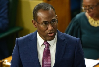 Minister of Finance and the Public Service, Dr. the Hon. Nigel Clarke, opens the 2024/25 Budget Debate in the House of Representatives on Tuesday, March 12.