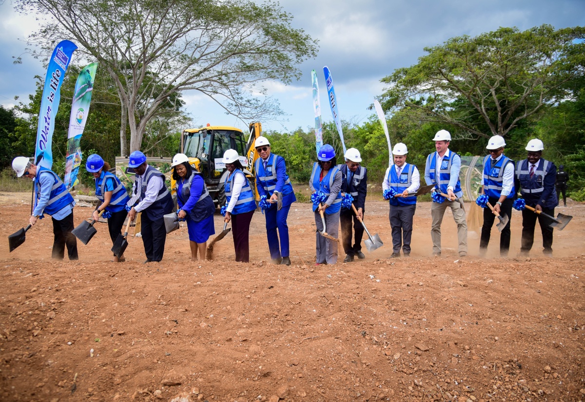 Ground Broken for US$77m Rio Cobre Water Treatment Plant Project