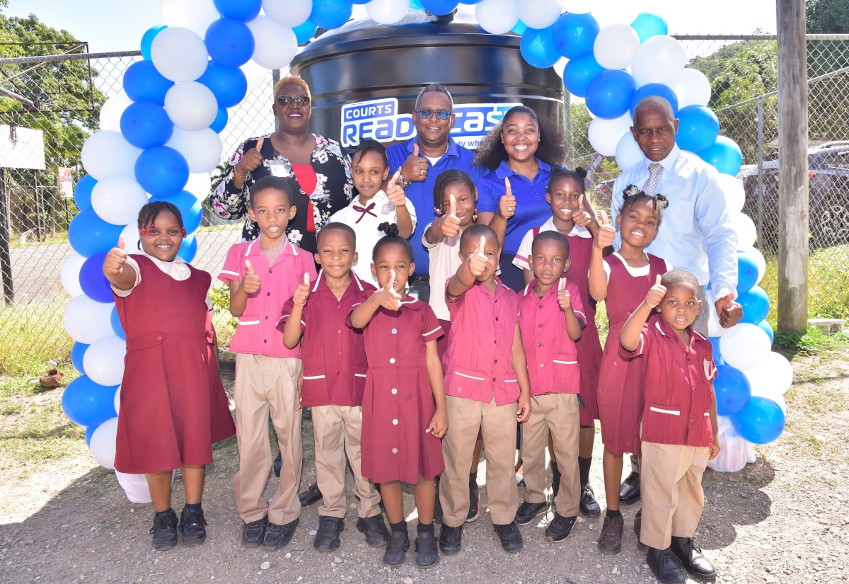 Water Tank Donated to Windsor Castle Primary and Infant School