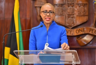 Minister of Education and Youth, Hon. Fayval Williams.

