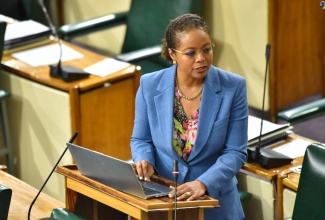 Minister of Legal and Constitutional Affairs, Hon. Marlene Malahoo Forte. 