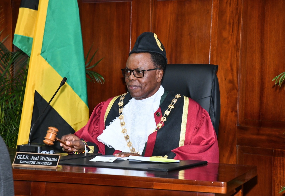 Councillor Joel Williams of the Denbigh Division was sworn in as Mayor of May Pen, during a ceremony held at the Clarendon Municipal Corporation in the parish capital on Thursday (March 7).