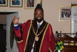 New Mayor of Black River and Chairman of the St. Elizabeth Municipal Corporation, Councillor Richard Solomon.