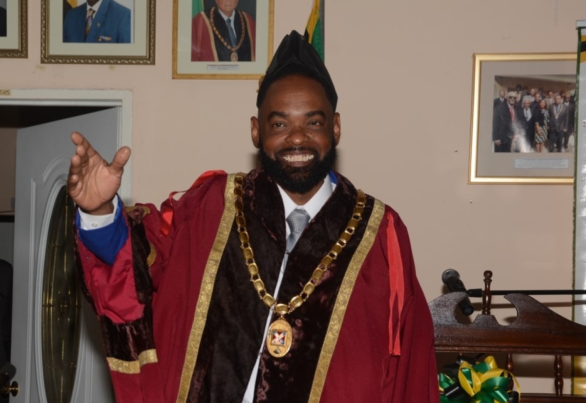 PHOTO: Newly Installed Mayor of Black River