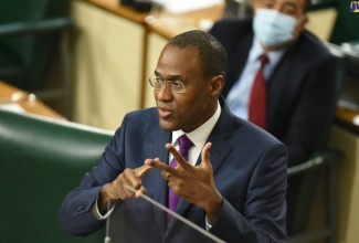 Minister of Finance and the Public Service, Dr. the Hon. Nigel Clarke.

