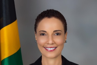 Minister of Foreign Affairs and Foreign Trade, Senator the Honourable Kamina Johnson-Smith.


