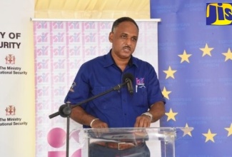 Managing Director of the Jamaica Social Investment Fund (JSIF), Omar Sweeney. 
