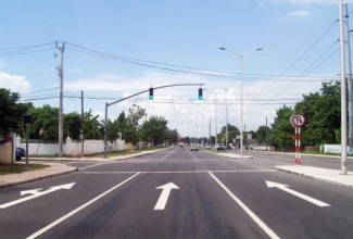 Washington Boulevard in Kingston.

