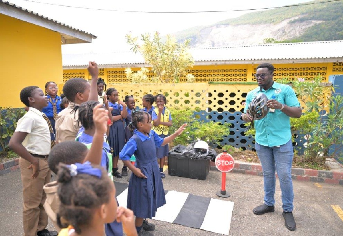 Road Safety Club at August Town Primary School Making an Impact