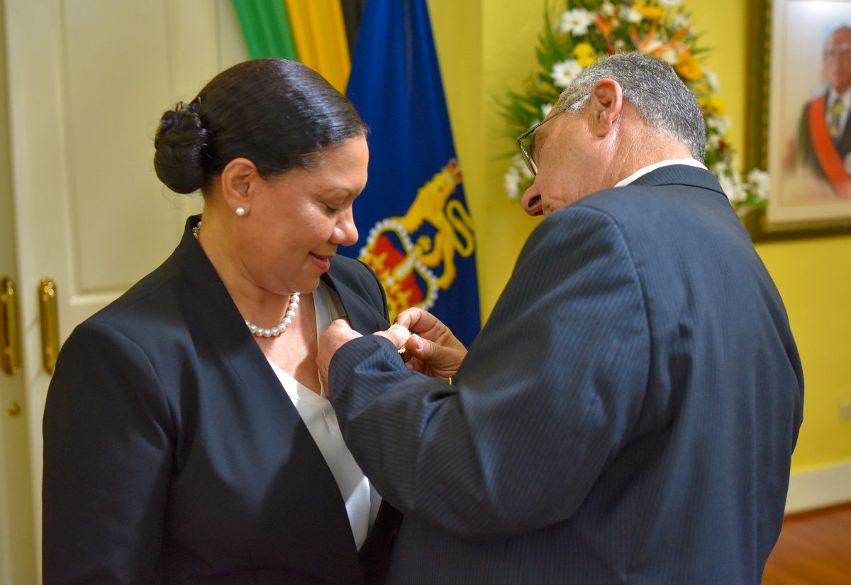 Edith Chin Sworn in as Custos of Clarendon