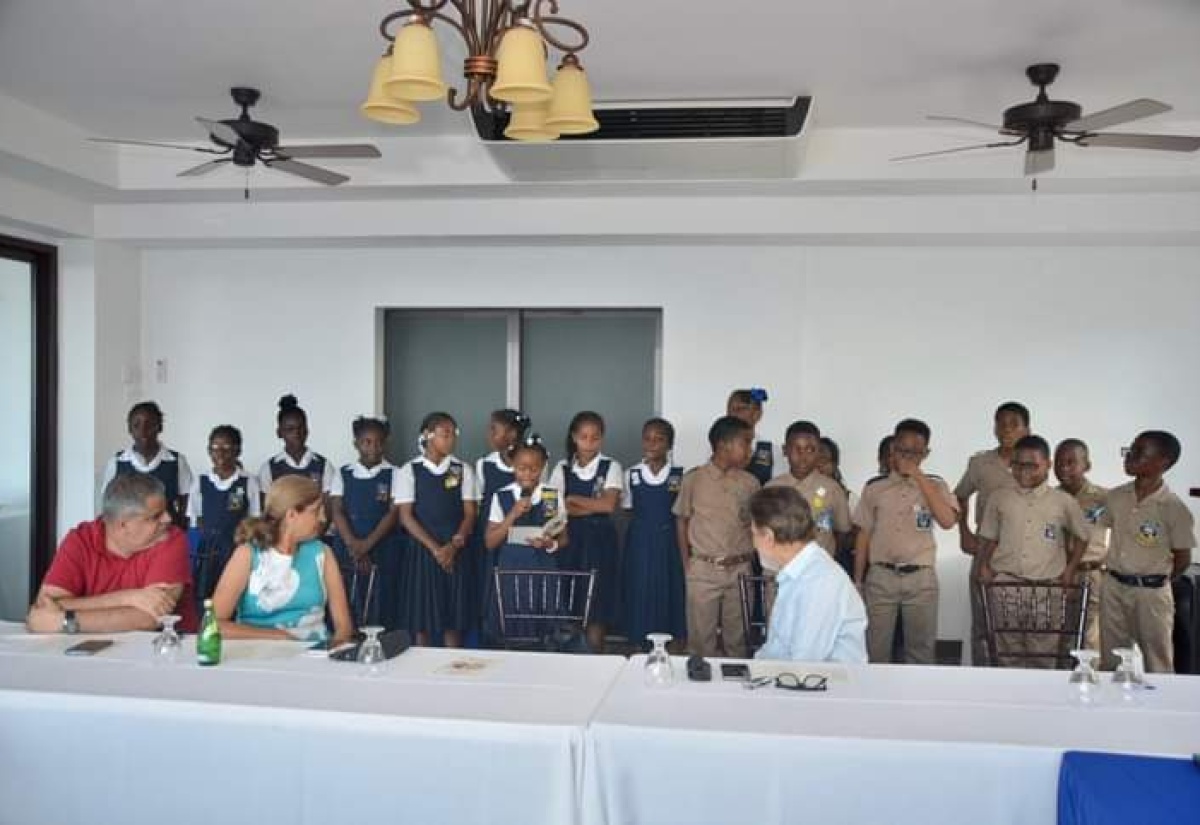 Ocho Rios Primary to Get 25 New Computers from St. Ann Businessman