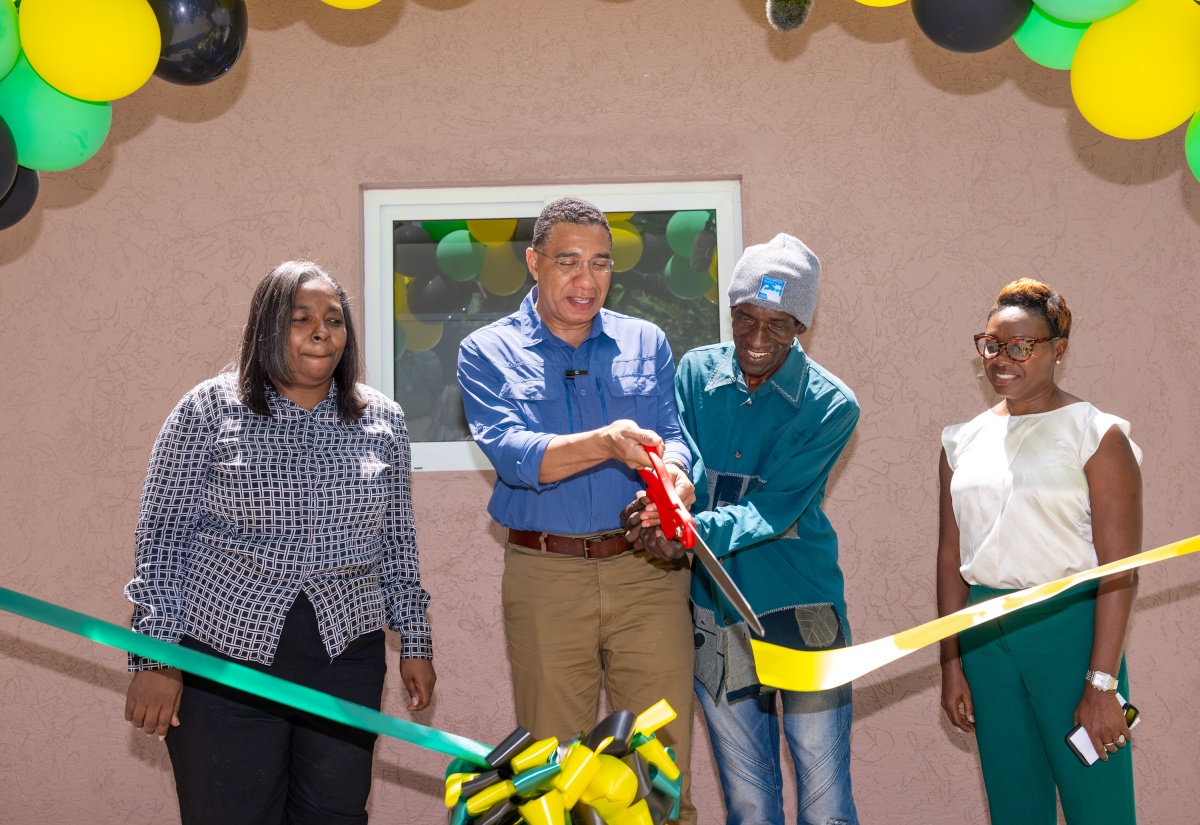 Five St. Andrew Families Get Houses under NSHP
