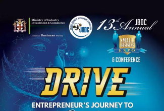 Official flyer for the Jamaica Business Development Corporation’s Small Business Expo and Conference.

