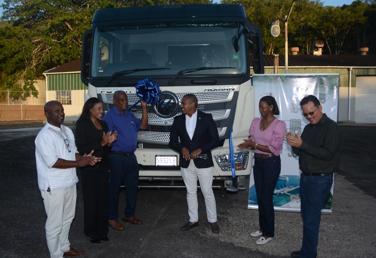 St. Ann Farmers Get 5,000-Gallon Water Truck
