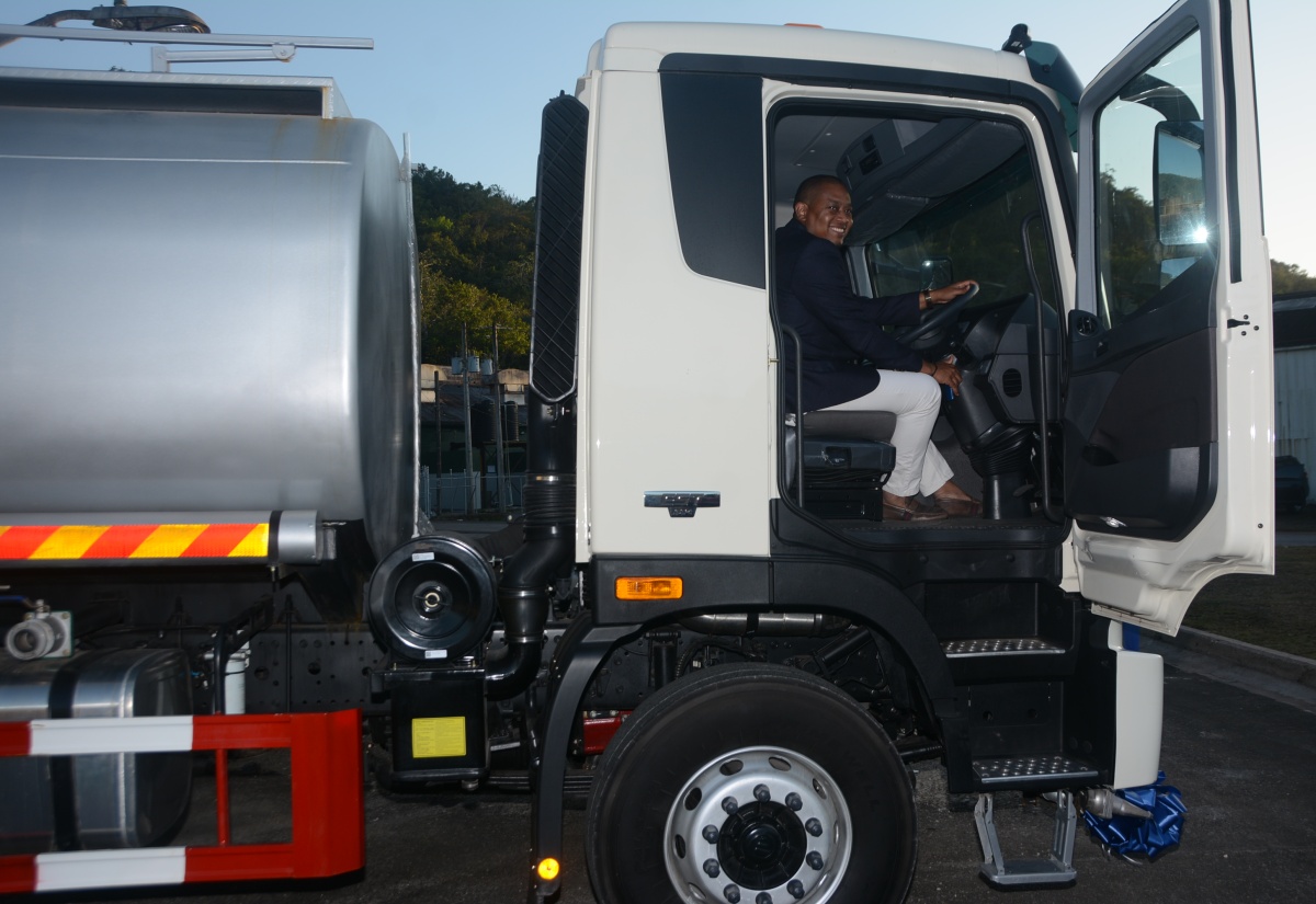 St. Ann Farmers Get 5,000-Gallon Water Truck