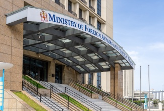 Office of the Ministry of Foreign Affairs and Foreign Trade (MFAFT) located on 2 Port Royal Street, Kingston.  