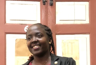 Jamaica Agricultural Society (JAS) Hanover Association of Branch Societies Parish Manager, Kamiel Scott.

